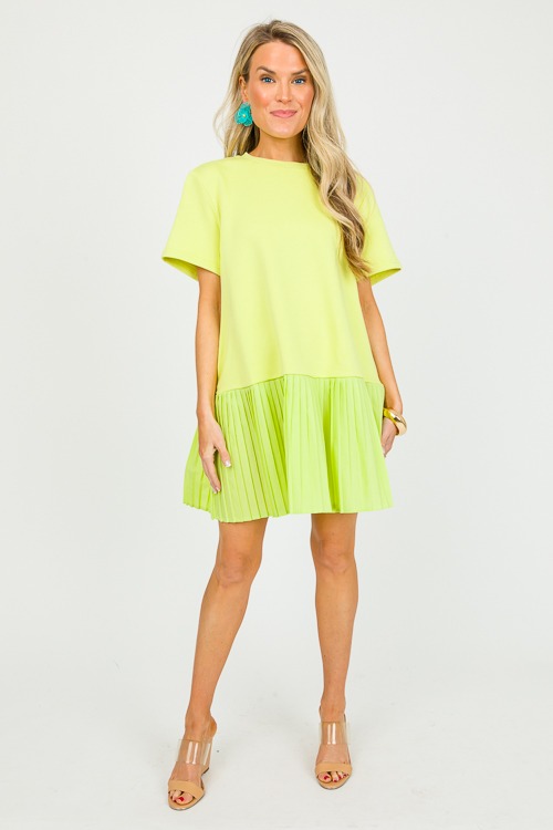 Poplin Pleats Knit Dress, Limelight - 0216-19.jpg