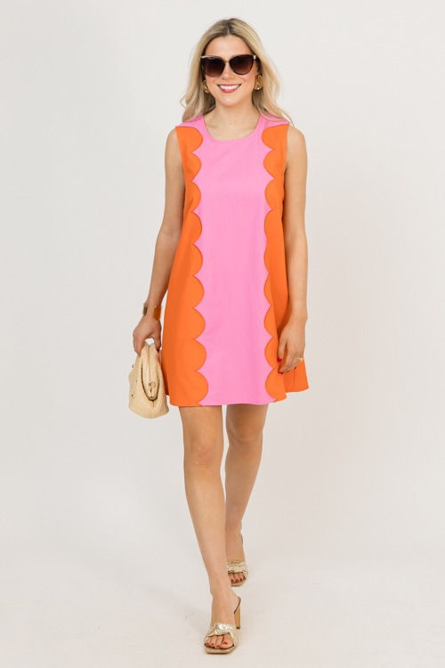 Scallop Two-Tone Dress, Pink/Su - 0216-22.jpg