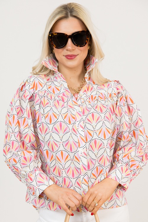 Bella Printed Shirt, Pink Multi - 0216-68.jpg