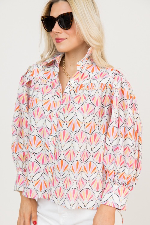 Bella Printed Shirt, Pink Multi - 0216-70.jpg