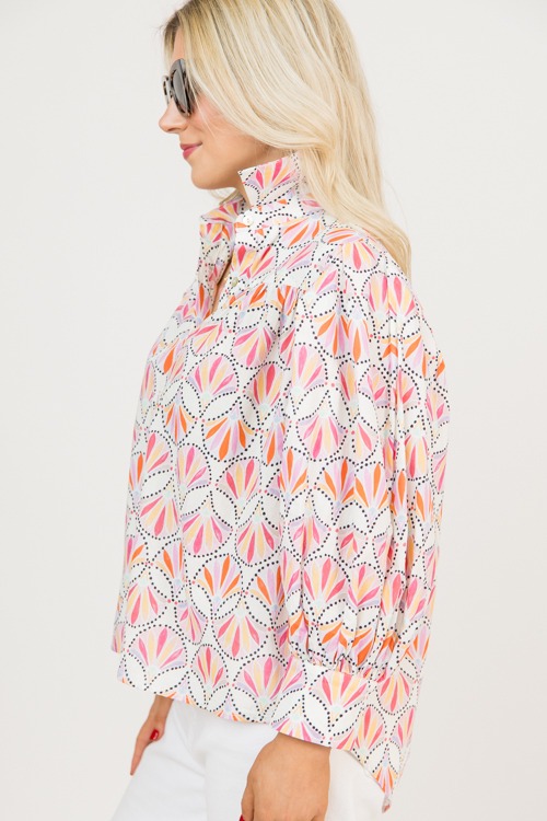 Bella Printed Shirt, Pink Multi - 0216-71.jpg