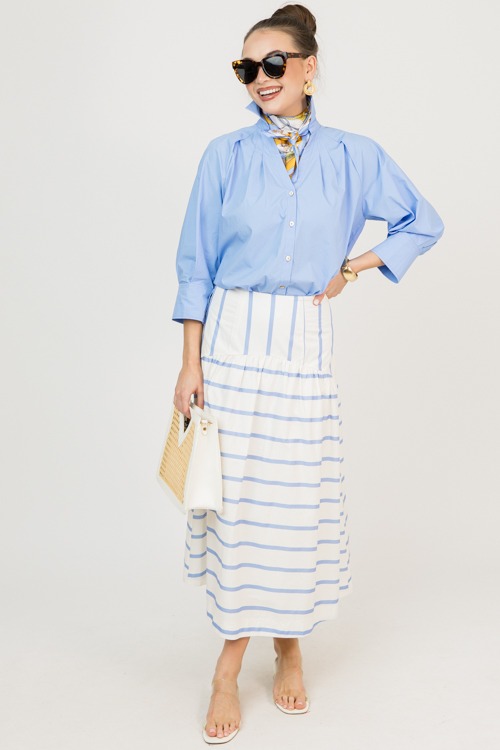 Stripe Maxi Skirt, Blue - 0216-84.jpg