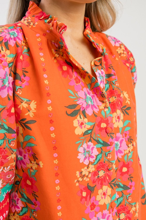 Floral Button Top, Orange Multi - 0217-145.jpg