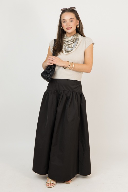 Greek Key & Floral Scarf, Beige - 0217-17.jpg