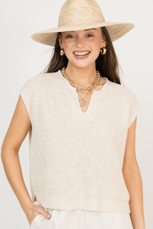 Notch Neck Sweater Top, Taupe - 0217-61h.jpg
