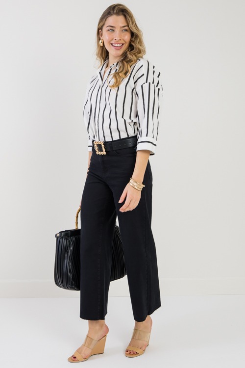 Raw Hem Wide Leg Pants, Black - 0217-77.jpg