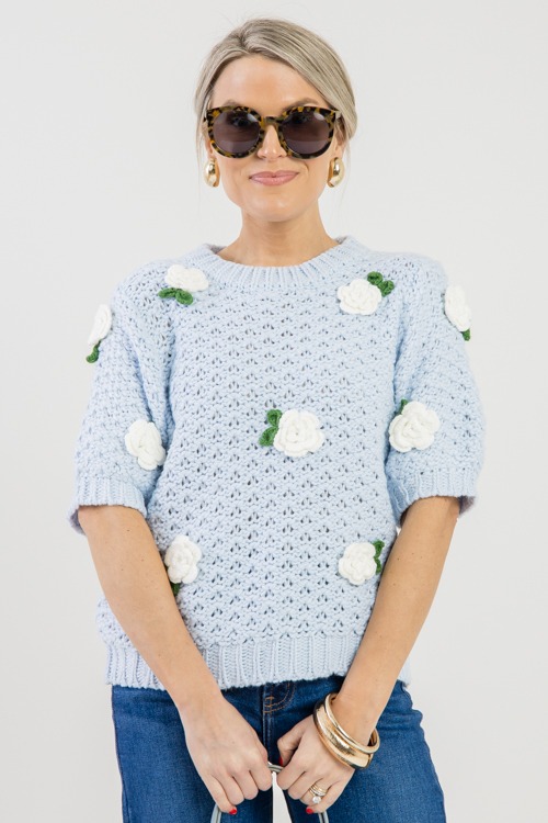 Crochet Flowers Sweater, Lt Blu - 0218-51.jpg