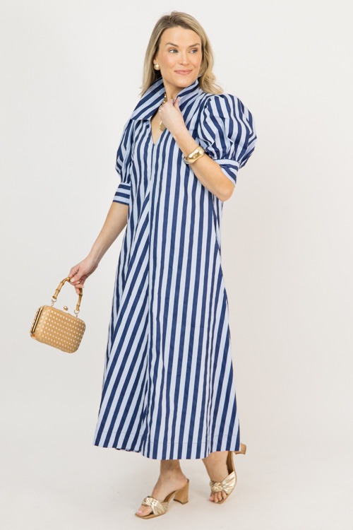 Darby Pleated Maxi, Navy Stripe - 0218-51p.jpg