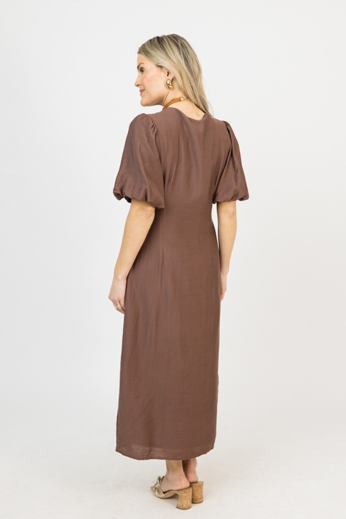Button Front Bow Midi, Choco - 0219-101.jpg