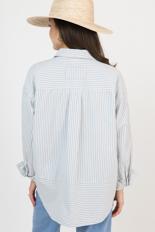 Callie Stripe Shirt, Blue - 0219-47.jpg