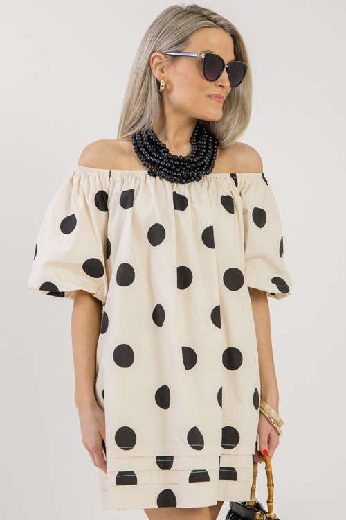 Polka Dot Off Shoulder Dress - 0219-72.jpg