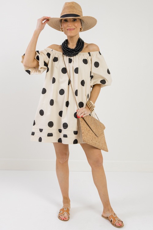 Polka Dot Off Shoulder Dress - 0219-78.jpg