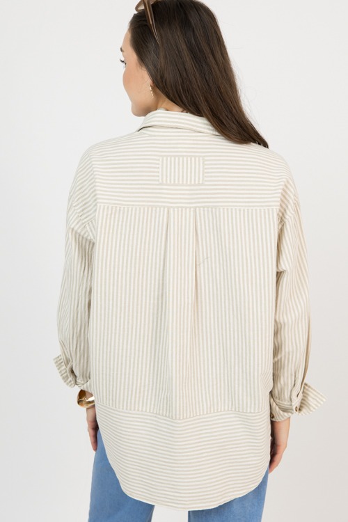 Callie Stripe Shirt, Natural - 0219-79.jpg