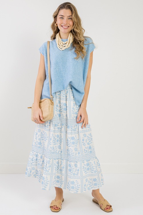 Printed Maxi Skirt, Ivory/Lt. Blue - 0219-81.jpg