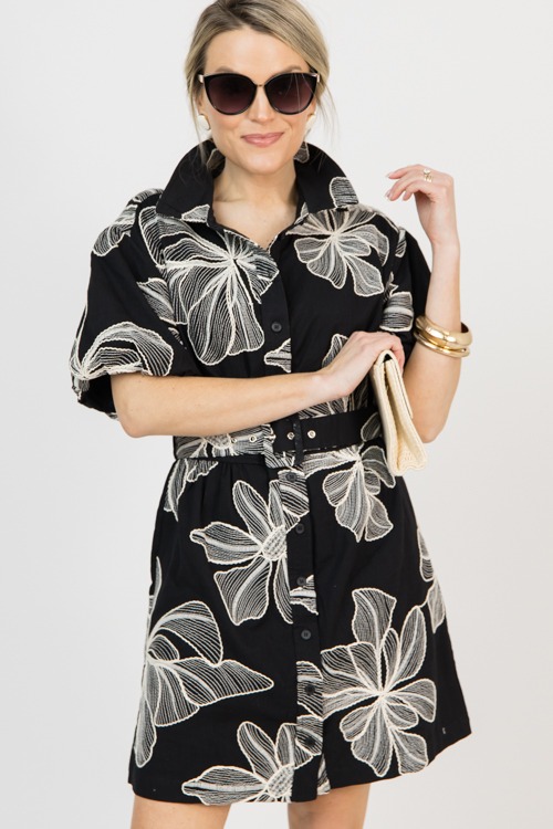 Floral Embroidery Dress, Blk Sa - 0219-9.p.jpg