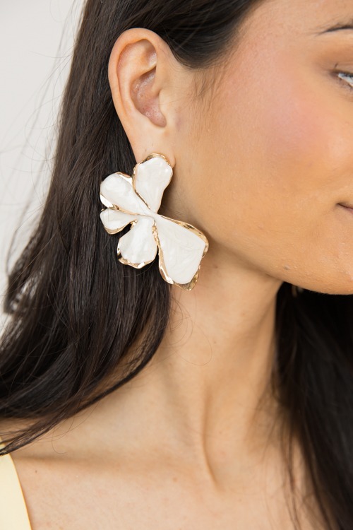 Rosie Flower Earring, White - 0220-95.jpg
