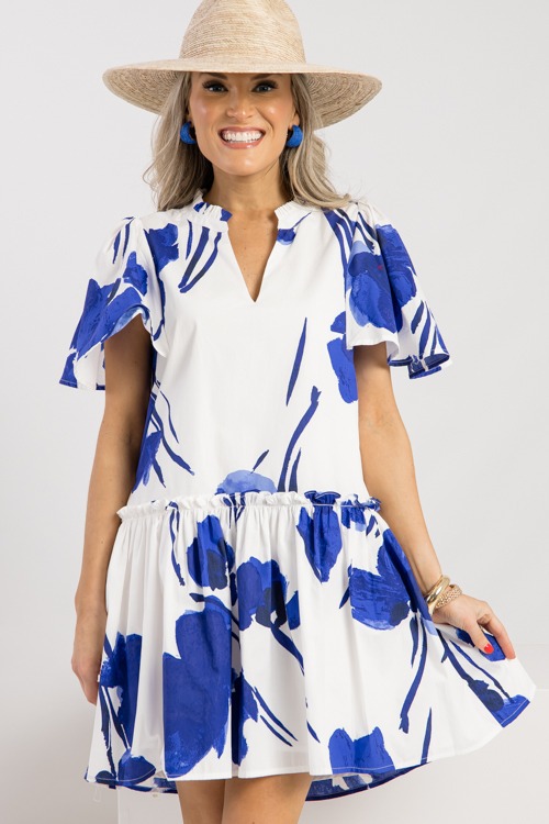 Neli Floral Dress, White Cobalt - 0221-174.jpg