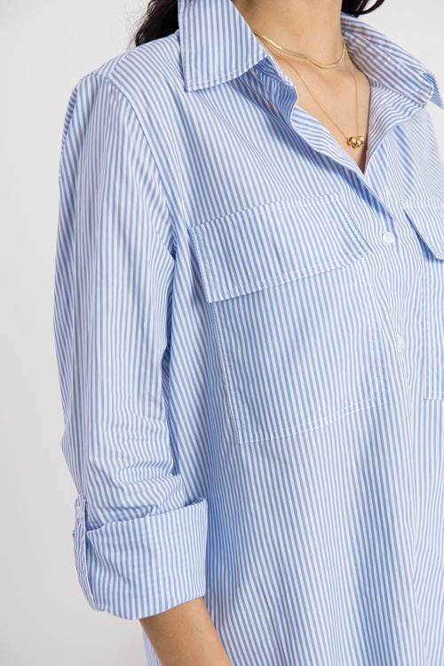 Jasmine Stripe Shirt, Lt. Blue - 0221-274.jpg