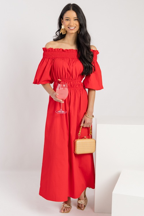 Tawney Off Shoulder Maxi, Red - 0221-45.jpg