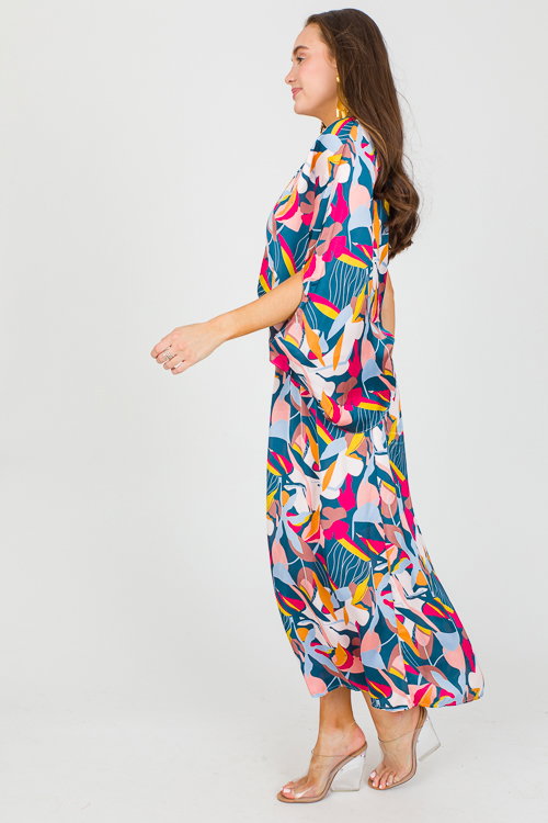 Teal Miller Maxi