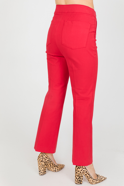 SPANX Kick Flare Pant, Red - New Arrivals - The Blue Door Boutique