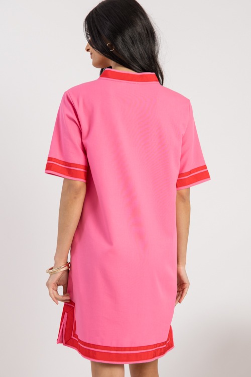 Joslyn Contrast Trim Dress, Pink - 0221-63.jpg