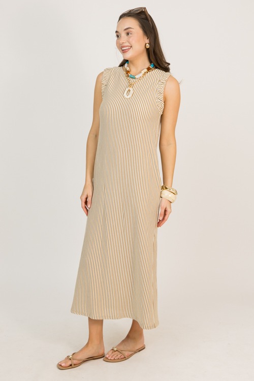 Julia Striped Maxi, Khaki/Cream - 0224-34.jpg