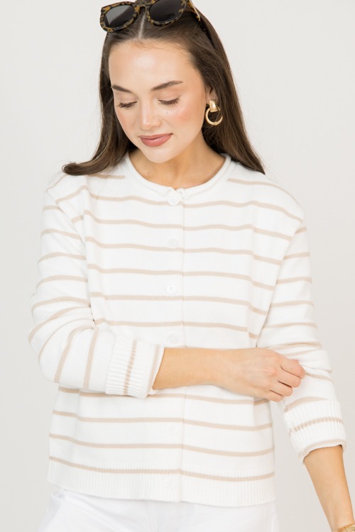 Sweet As A Button Cardi, Wht/Ta - 0224-71p.jpg