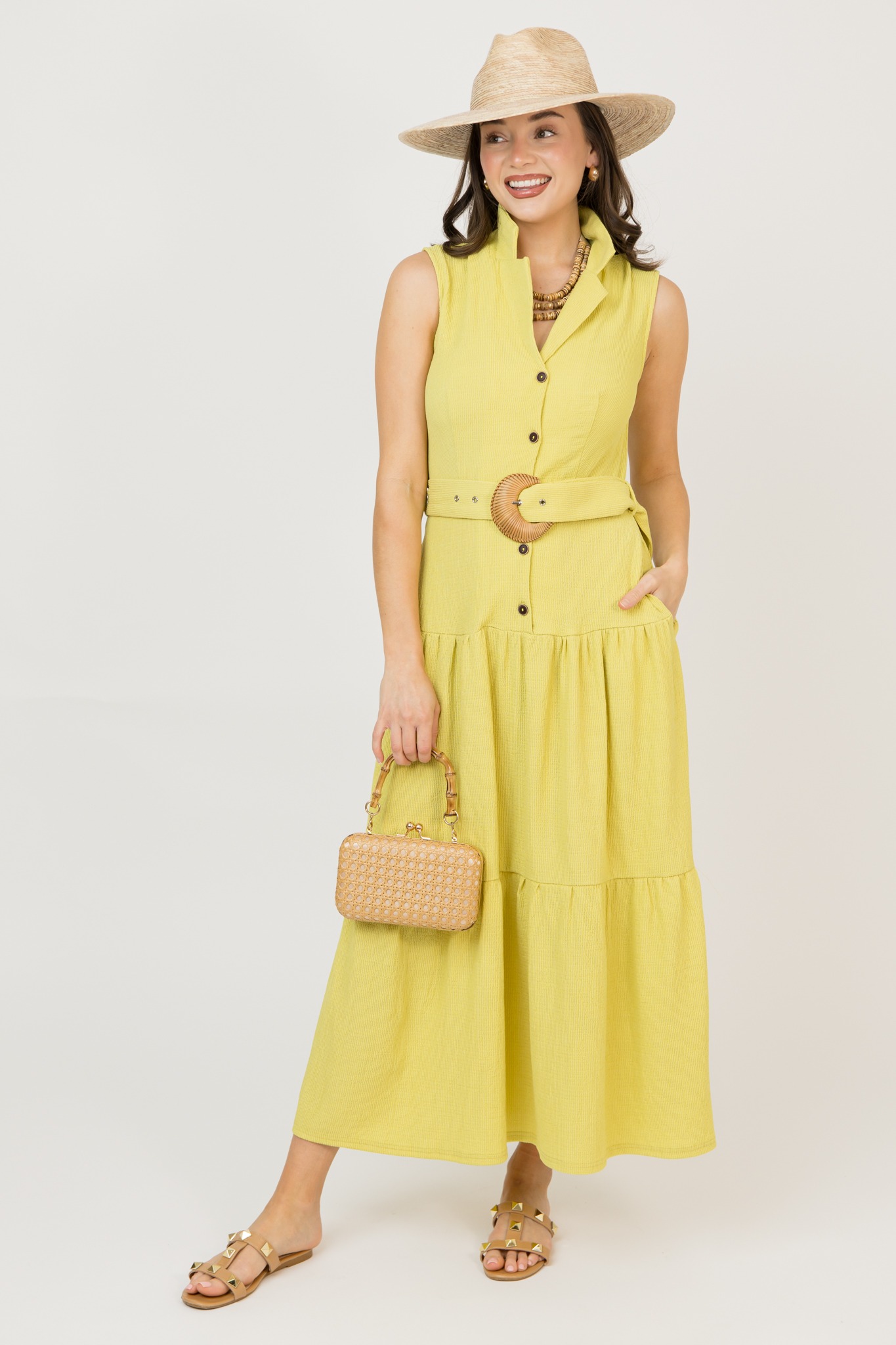 Lime Textured Knit Maxi - 0225-3.jpg
