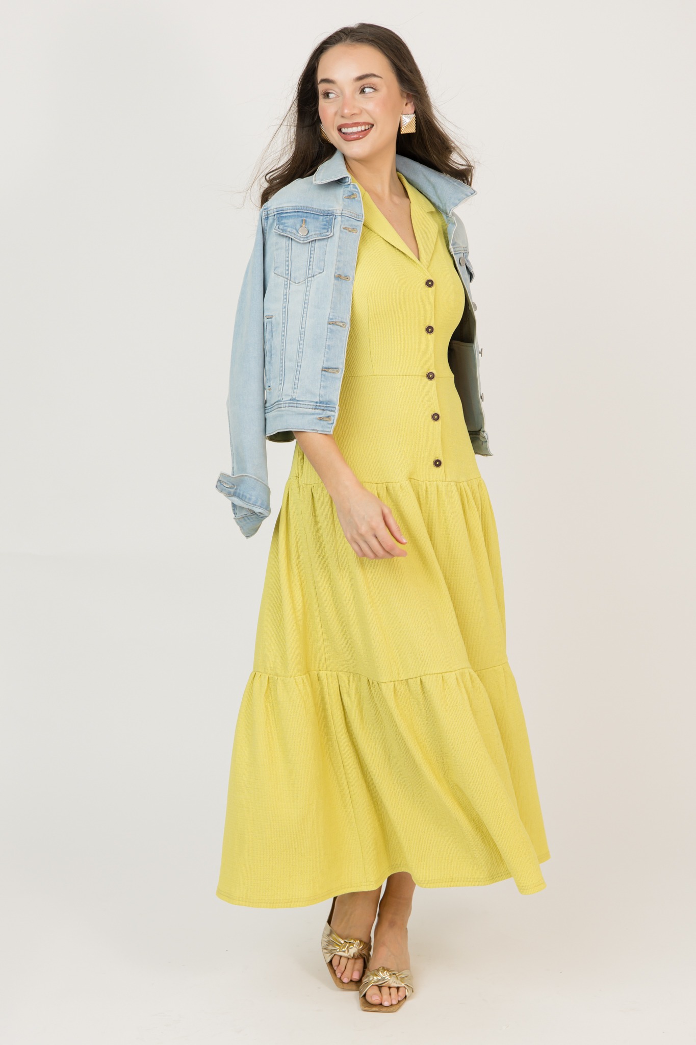 Lime Textured Knit Maxi - 0225-6.jpg