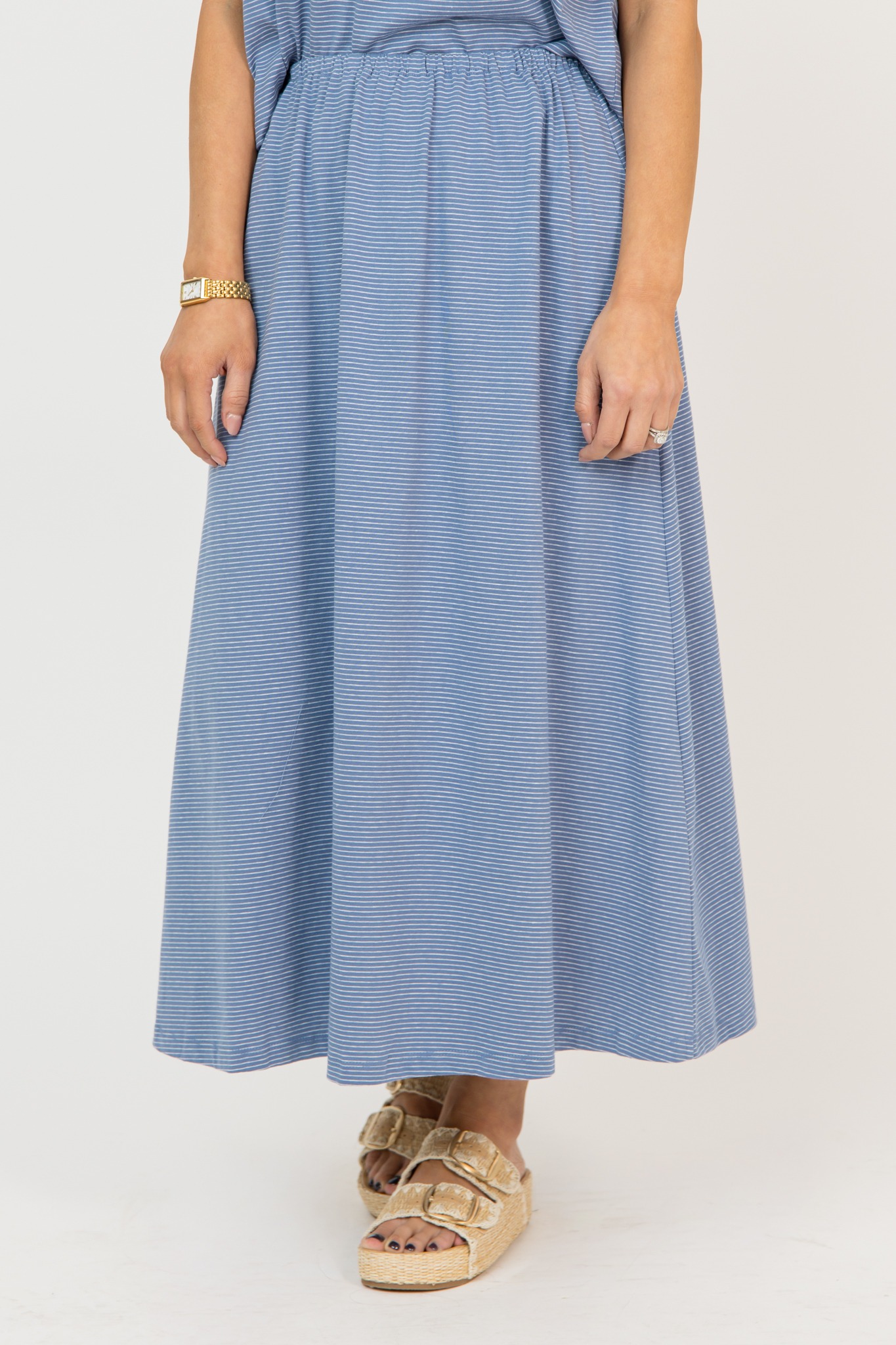 Ivy Knit Skirt Set, Blue/white - 0225-92.jpg