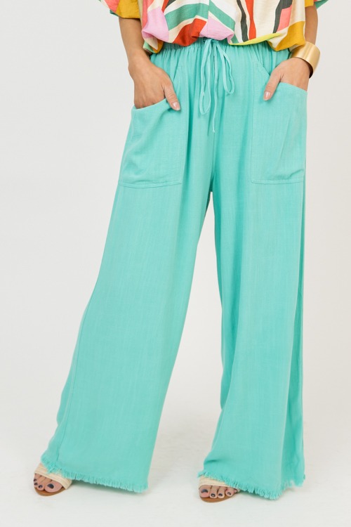 Lola Frayed Linen Pants, Emeral - 0226-82h.jpg
