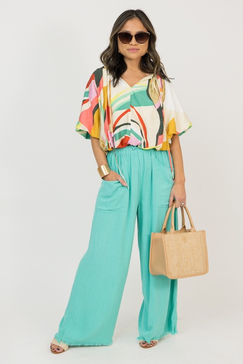 Abstract Skirt Set, Lime Mix - 0226-83.jpg