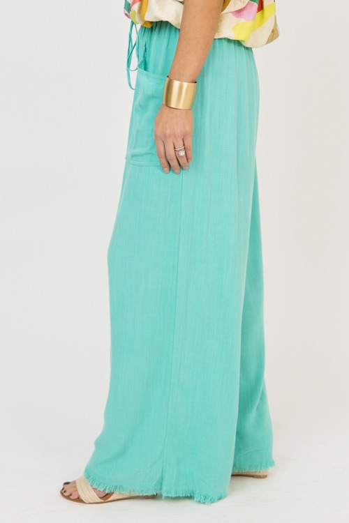 Lola Frayed Linen Pants, Emeral - 0226-86.jpg