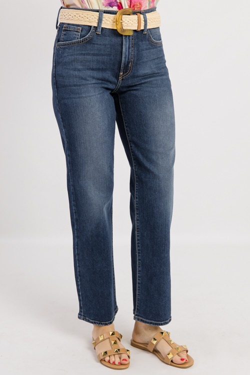 Margot Straight Jeans, Dark