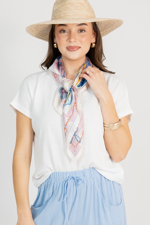 Round Neck Knit Top, Off White - 0227-102.jpg