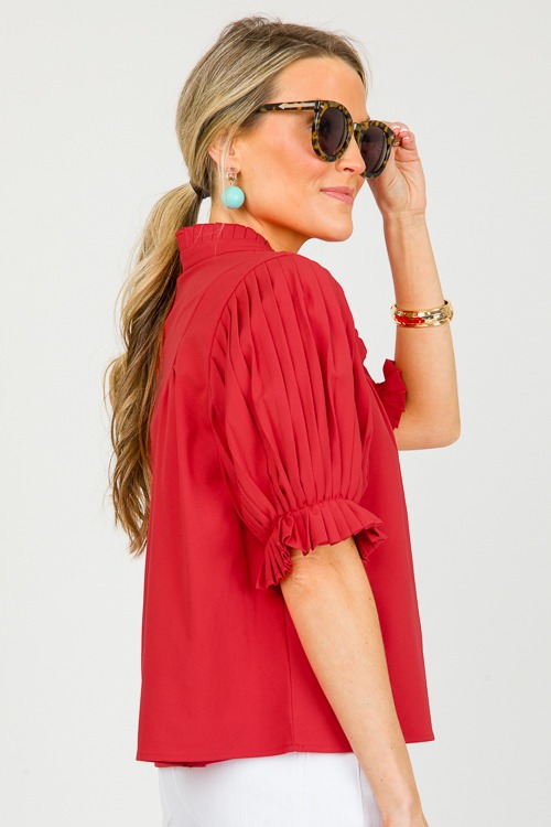 If You Pleats Blouse, Red - 0227-114h-Edit.jpg