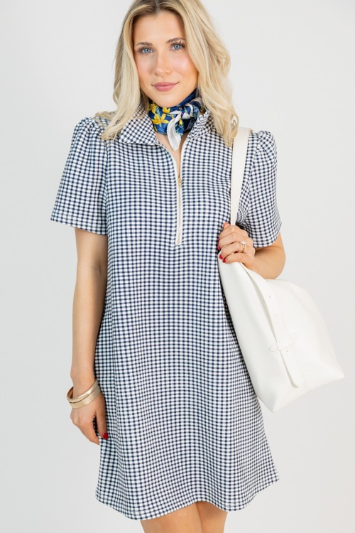 Gingham Zip Dress, Navy - 0227-11h.jpg