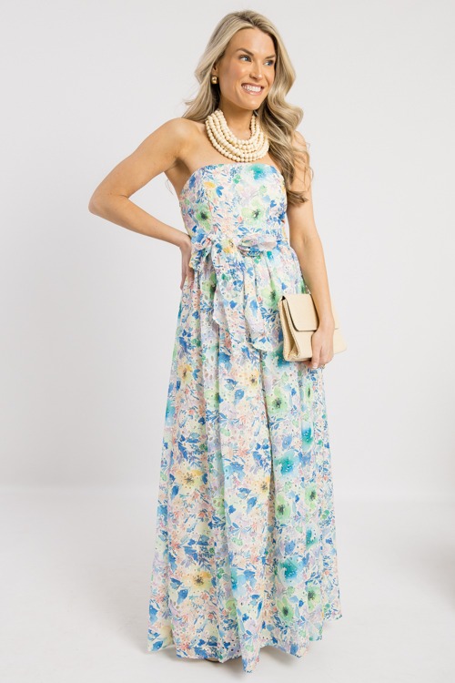 Strapless Eyelet Maxi, Multi Floral - 0227-30.jpg