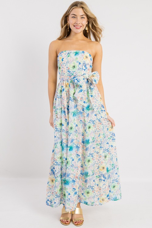 Strapless Eyelet Maxi, Multi Floral - 0227-33.jpg