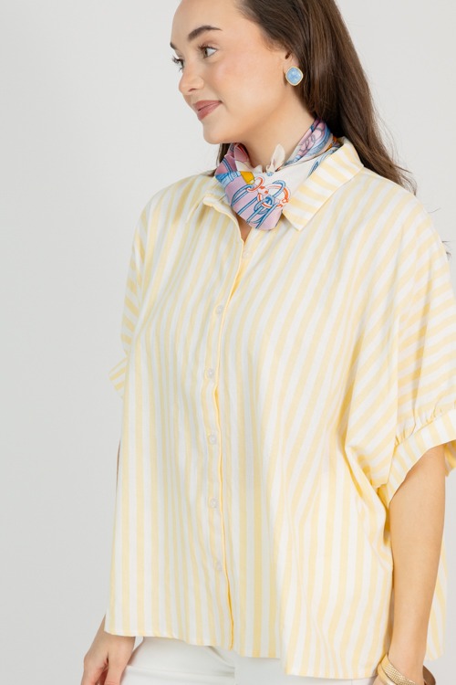 Oversized Linen Top, Lemon Stripe - 0227-33h.jpg
