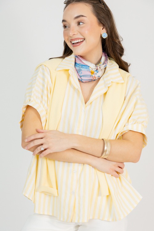 Oversized Linen Top, Lemon Stripe - 0227-35.jpg