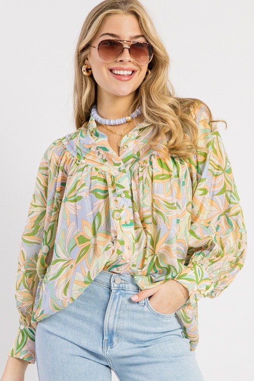 Lime Sorbet Button Blouse - 0227-35h.jpg