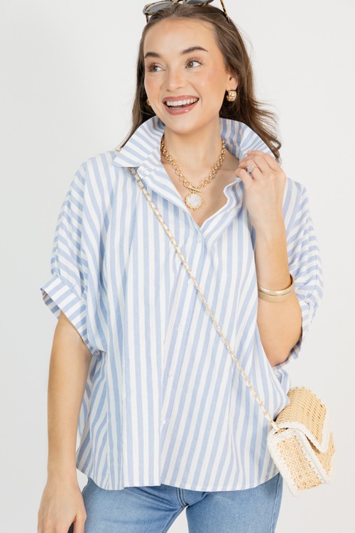 Oversized Linen Top, Blue Stripe - 0227-48p.jpg