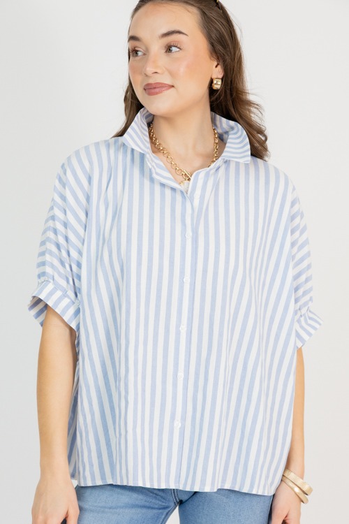 Oversized Linen Top, Blue Stripe - 0227-52.jpg