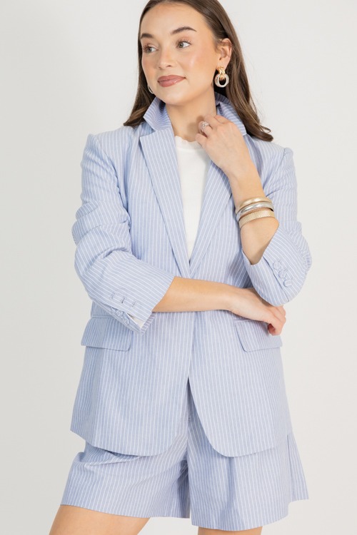 Striped Blazer Shorts Set, Sky - 0227-71.jpg