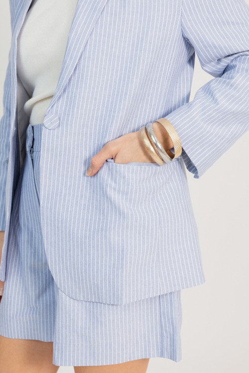 Striped Blazer Shorts Set, Sky - 0227-76.jpg