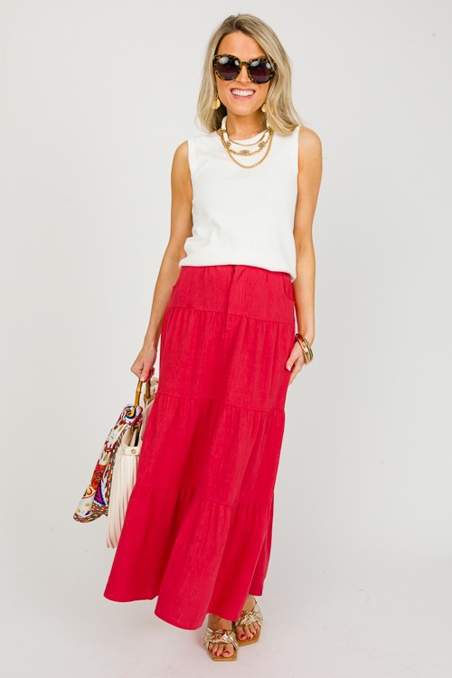 Tiered Linen Maxi Skirt, Tomato - 0227-87-Edit.jpg