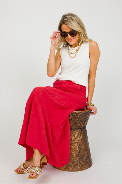 Tiered Linen Maxi Skirt, Tomato - 0227-88-Edit.jpg