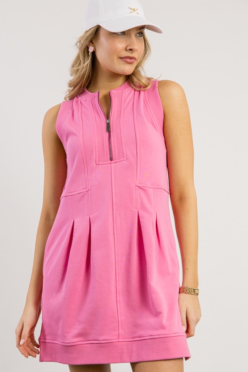 Chill Attitude Zip Dress, Pink - 0228-139.jpg